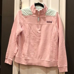 Vineyard Vines Pink and Mint Shep Shirt